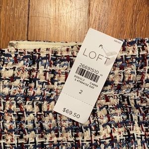Loft Tweed Skirt - NWT